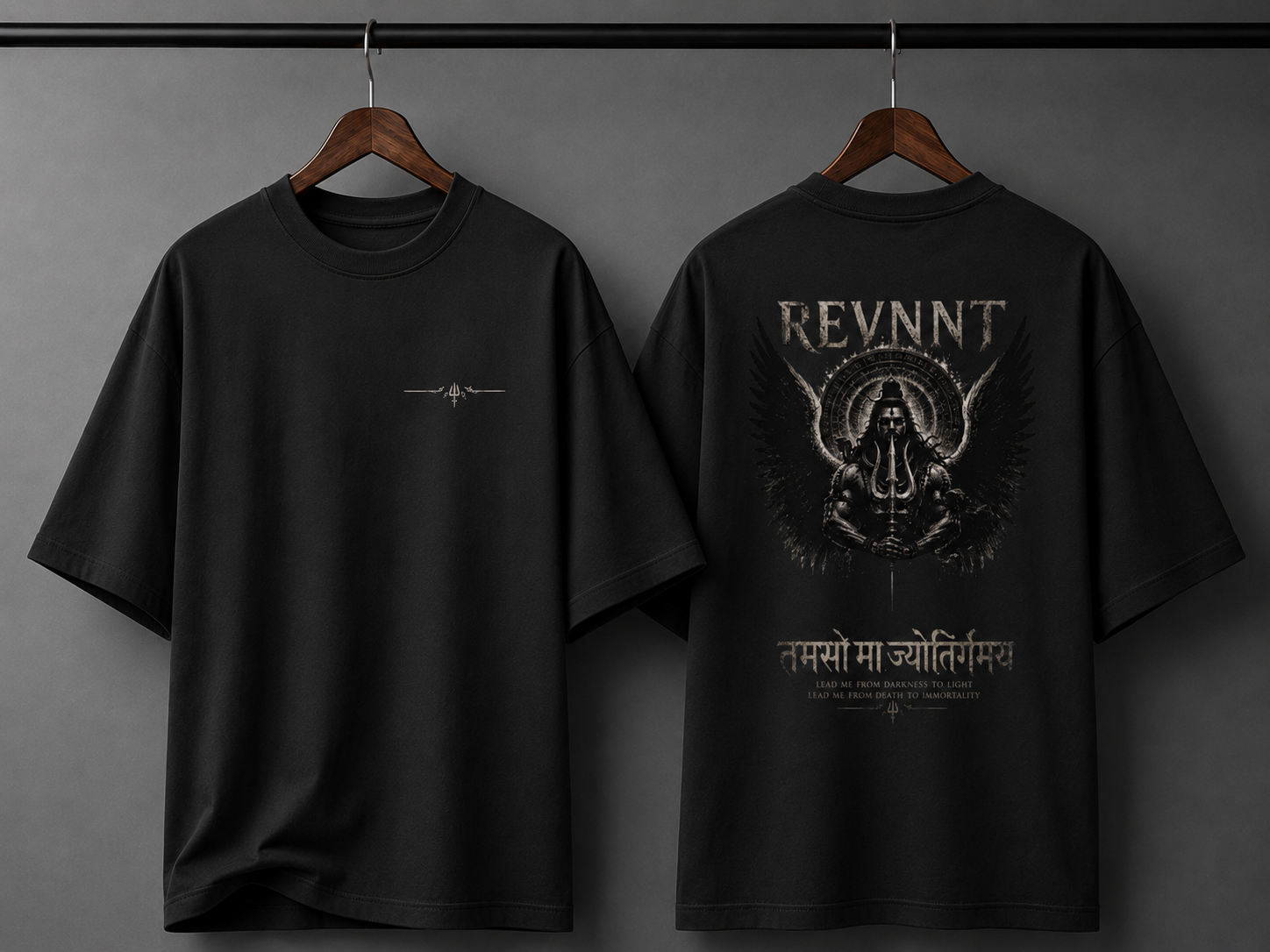 Shiva – REVNNT Mythological Unisex Terry Oversized Tee | 260 GSM
